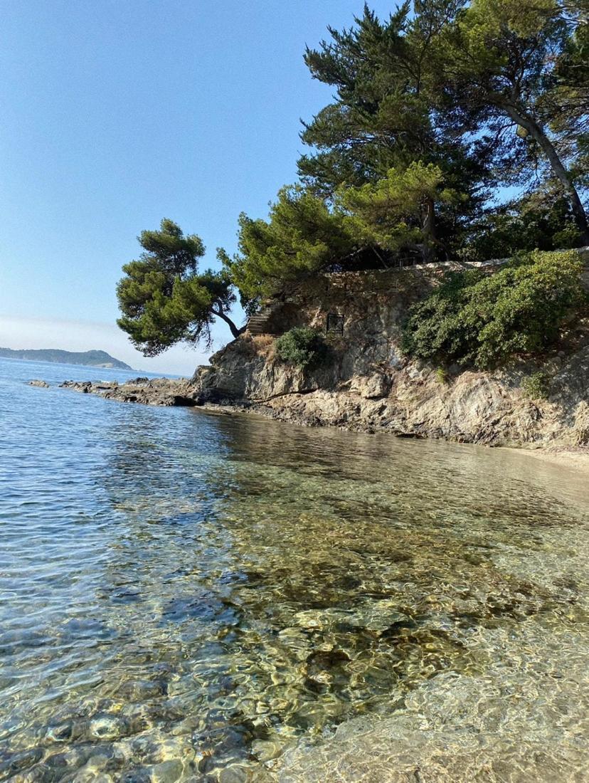 Haut De Villa Entre Mer Et Campagne Hyères Exterior foto